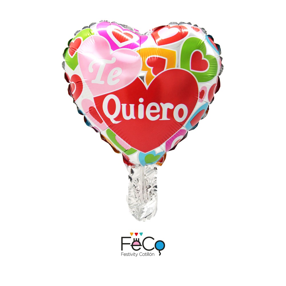 10 Globos Corazón Rojos San Valentin Cotillón Deco